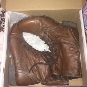 Steve Madden combat boots